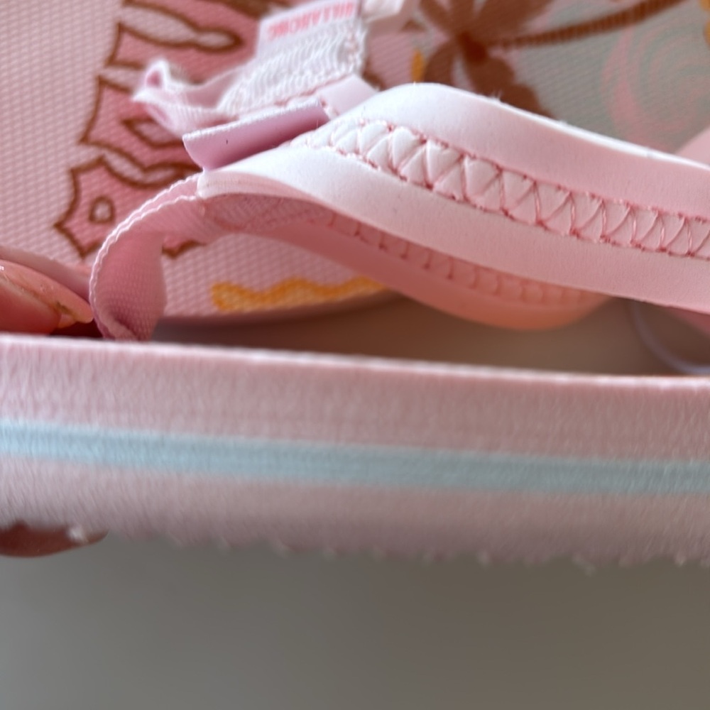 Billabong Flip-Flop Sandals pink size 10 NEW - Picture 3 of 5